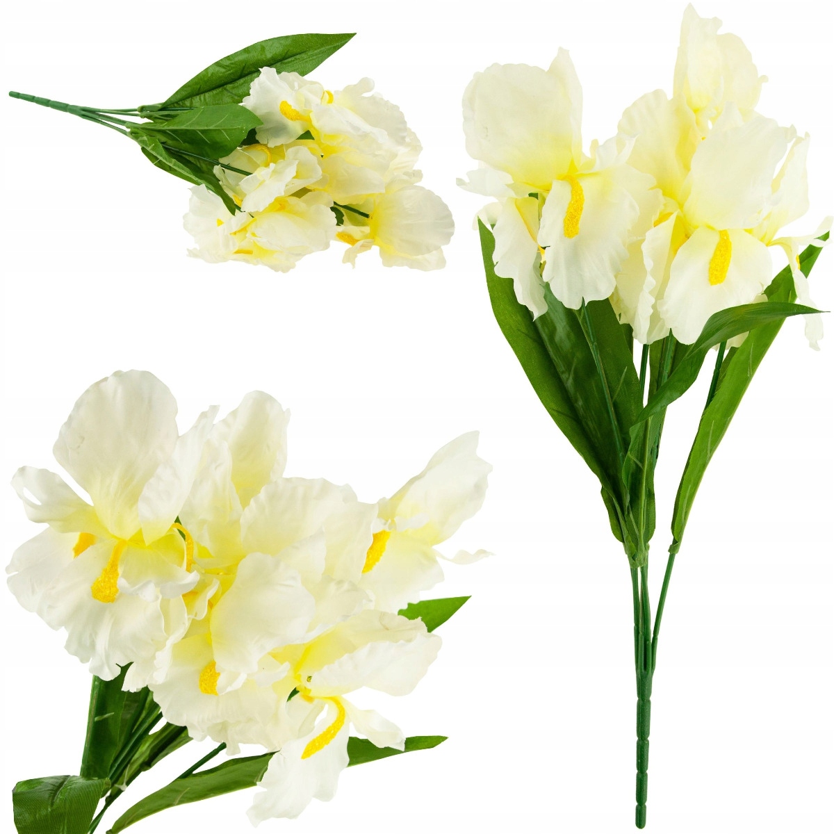 

Irys Bukiet Irysów Białych 7 Szt Sztuczne Kwiaty