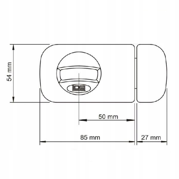 ZAMEK WIERZCHNI TB51 BRĄZ LOB ASSA ABLOY 3 KLUCZE W KOMPLECIE Marka LOB