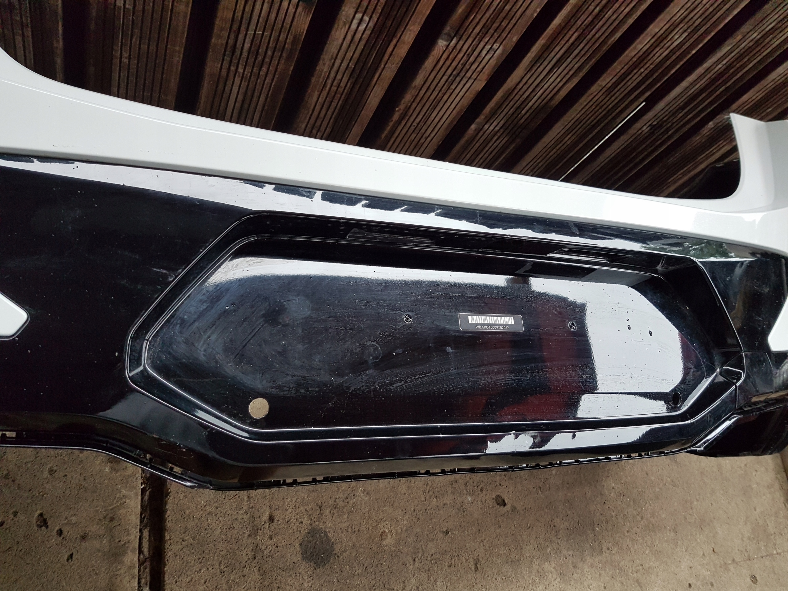 bumper rear BMW X4 G02 LCI m-packet