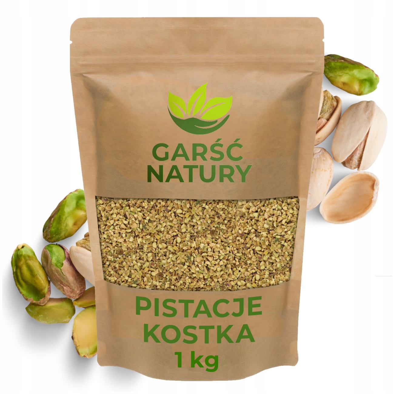 Pistacje Kostka 1 kg Pistacja Łuskana Naturalne 1000 g