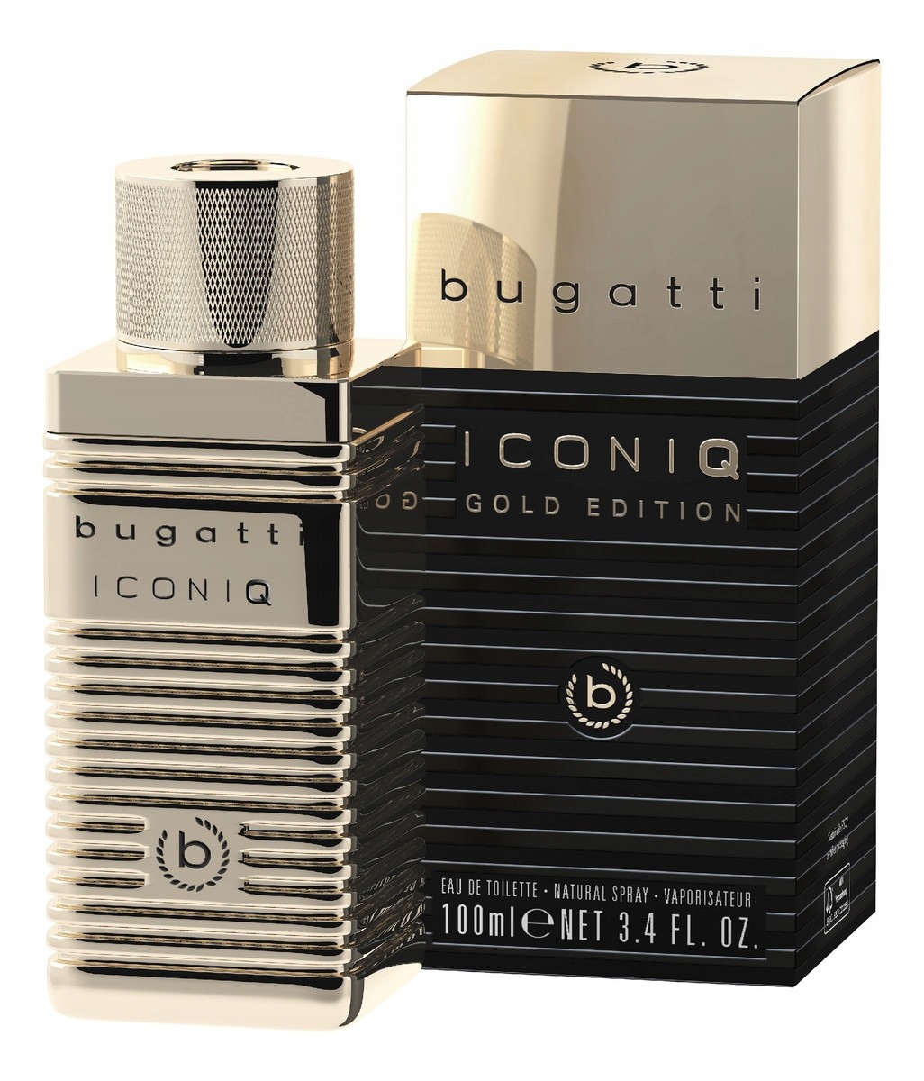 Sirová Bugatti Iconiq Gold Toaletní voda pro muže 100 ml