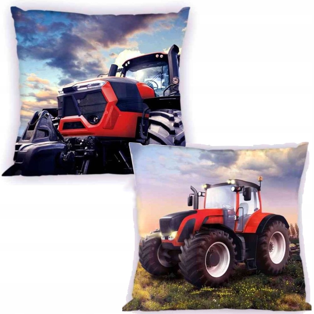 

Poszewka 40X40 Jasiek Traktor Dla Chłopca Bawełna