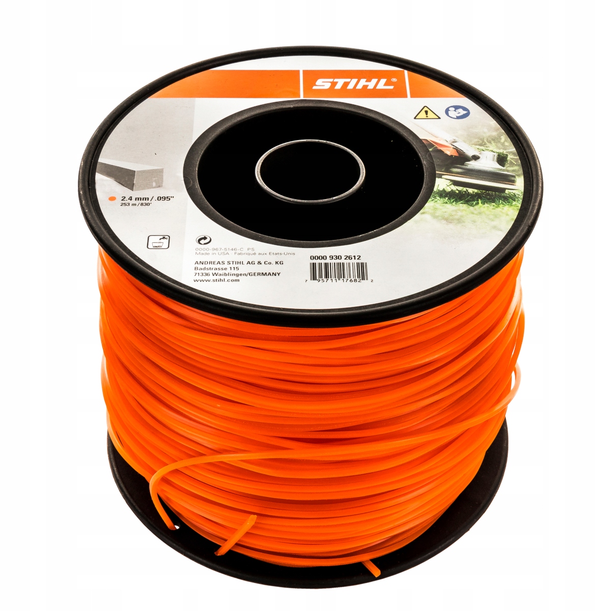 Žací struna Stihl 0000 930 2612 2,4 mm 253 m pro benzínovou sekačku