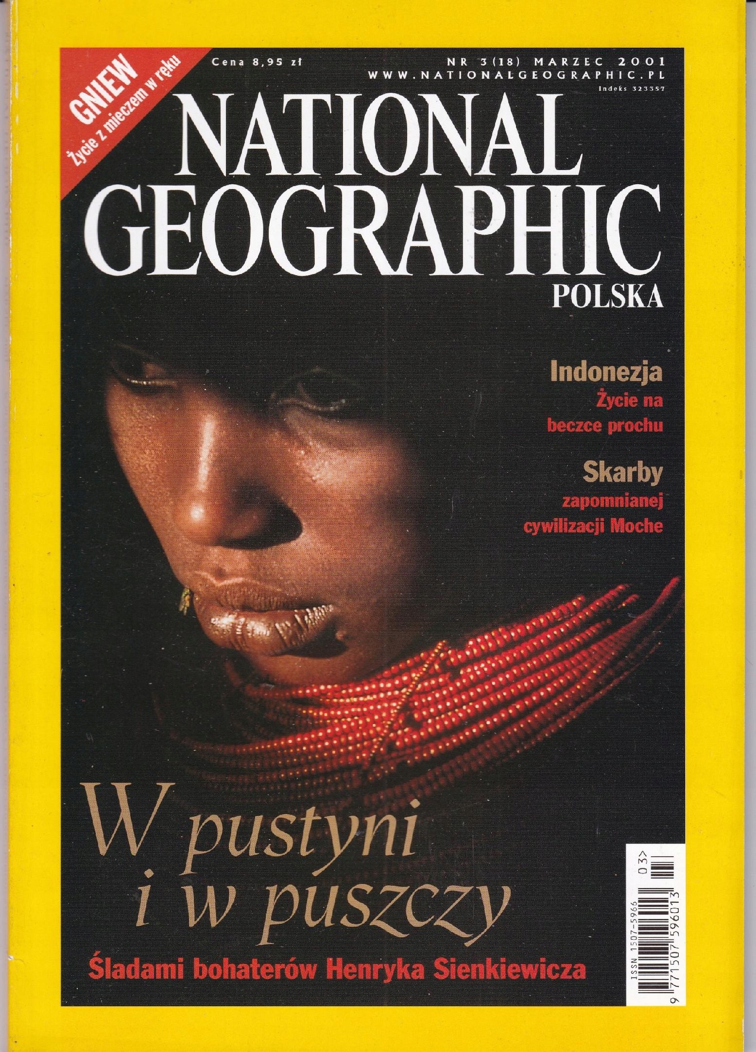 NATIONAL GEOGRAPHIC 3 / 2001