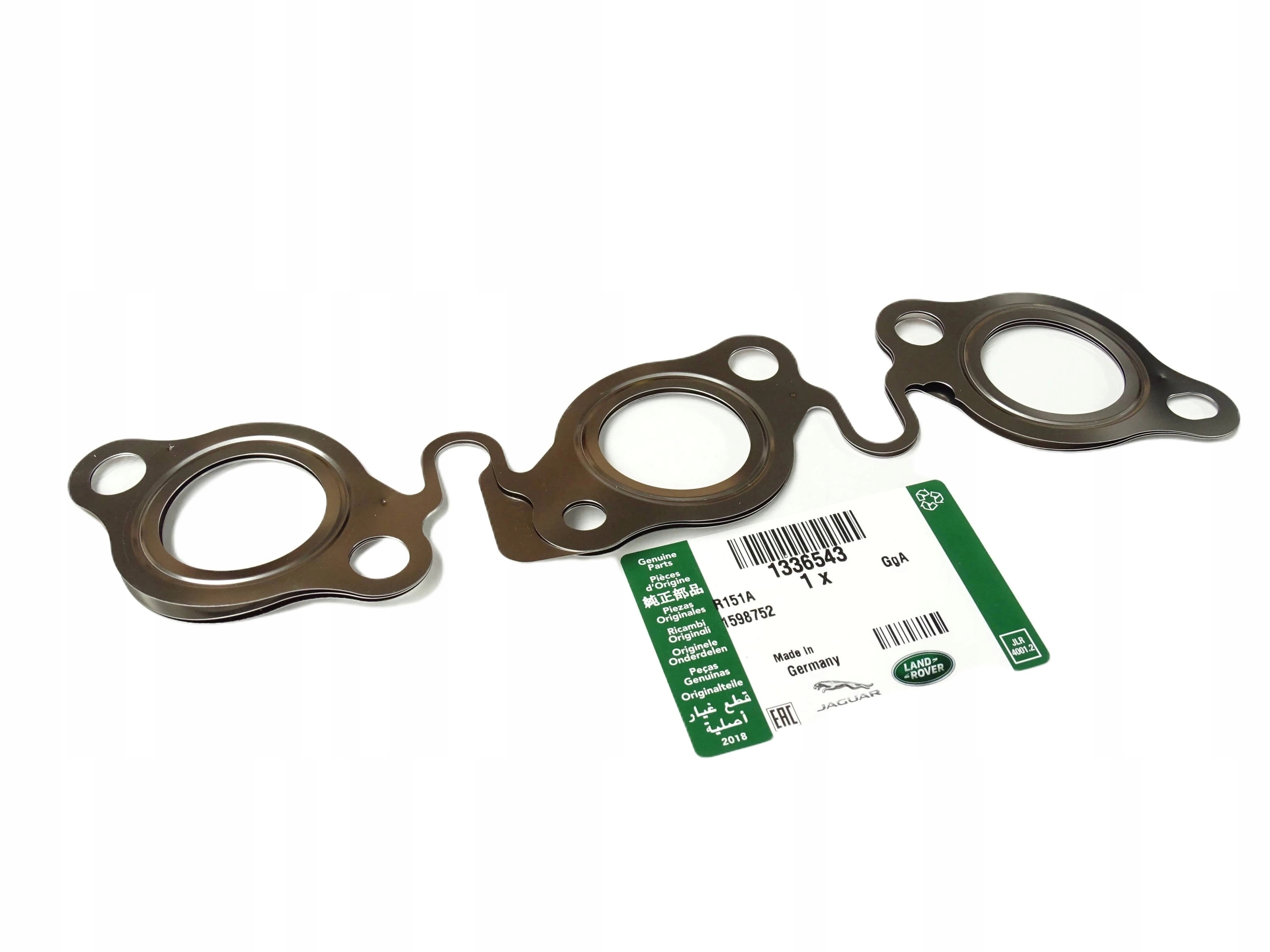 ORYGINALNA uszczelka kolektora wydechowego JAGUAR XE XF XJ F