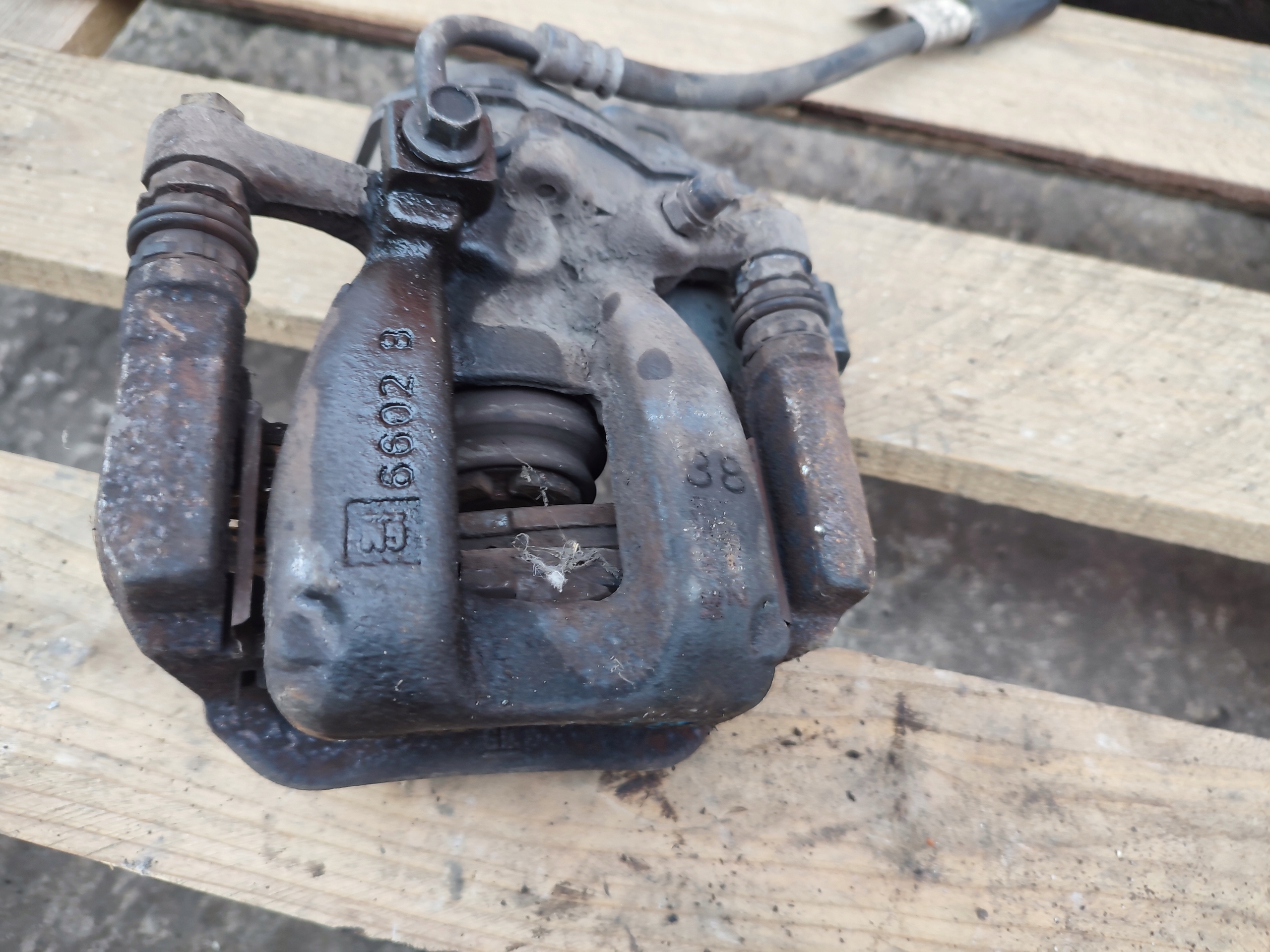 caliper brake rear rear part left electrical OPEL INSIGNIA B