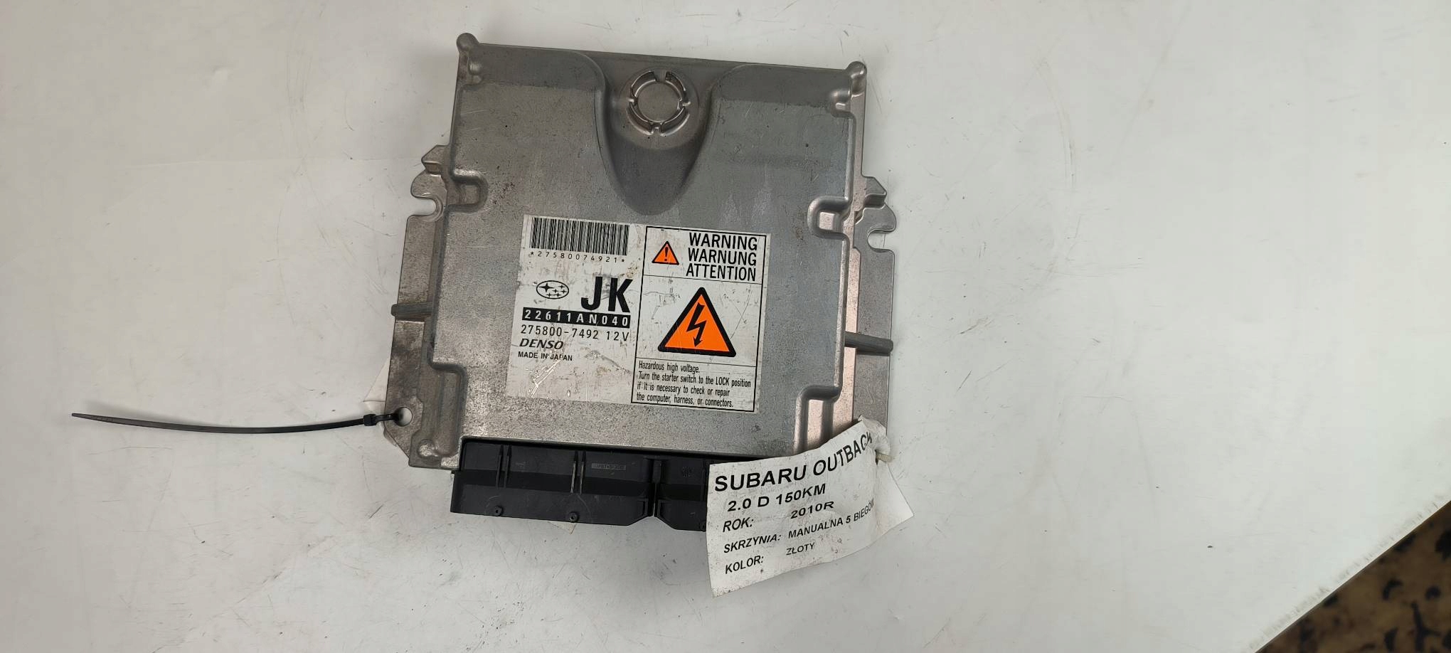 Computer 22611AN040 2.0 D SUBARU OUTBACK
