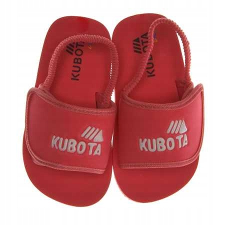 

Klapki dziecięce Kubota Rzep Kids Różowe r.28