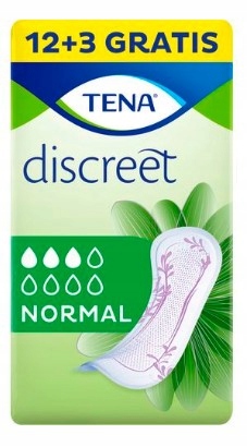 Tena, Discreet Normal, Vložky, 15 ks