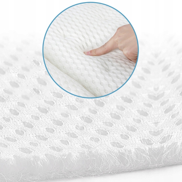 PODUSZKA DO WANNY KĄPIELI ZAGŁÓWEK Z HACZYKIEM I PRZYSSAWKAMI POD GŁOWĘ SPA Marka Pan i Pani Gadżet