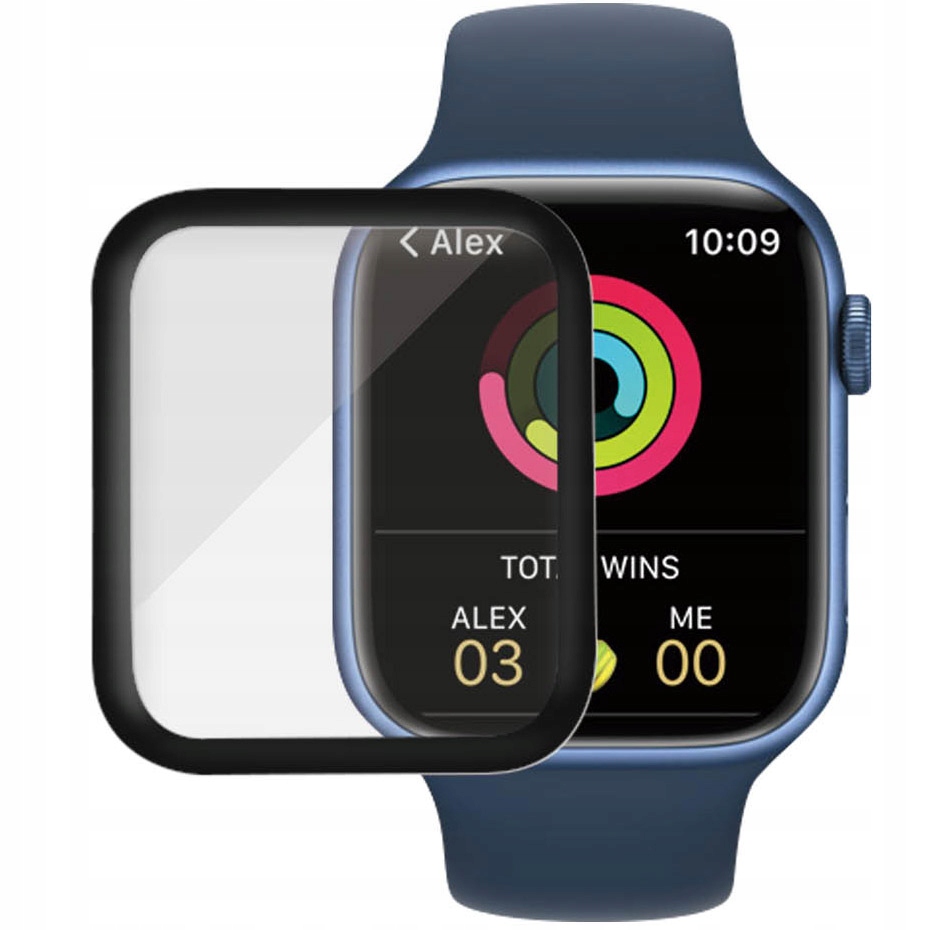 

Szkło hartowane do Apple Watch 7 45mm, PanzerGlass