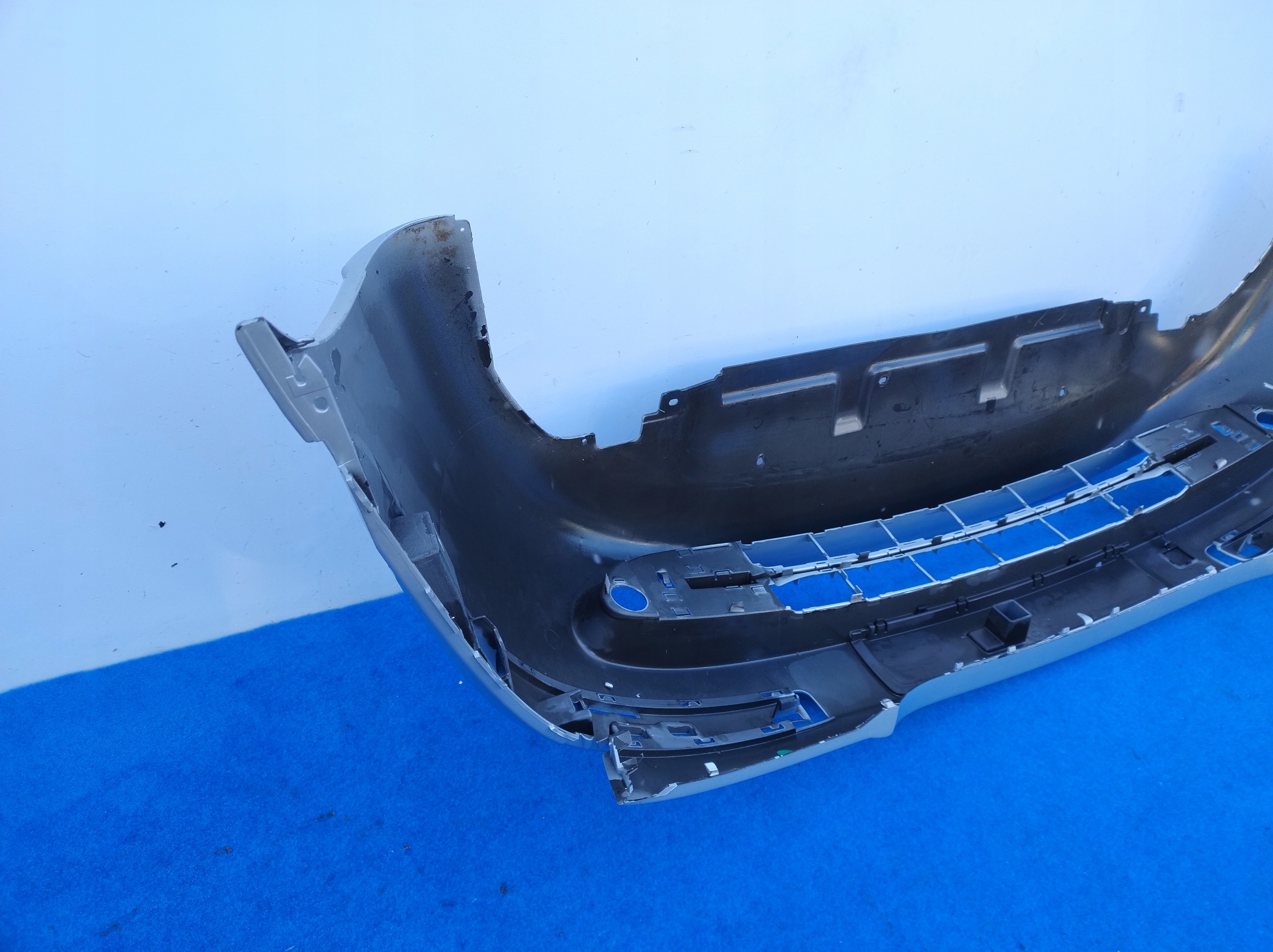 CITROEN C8 2002-2010 ROK bumper front SREBRNY BDB 1487891077 ZB154