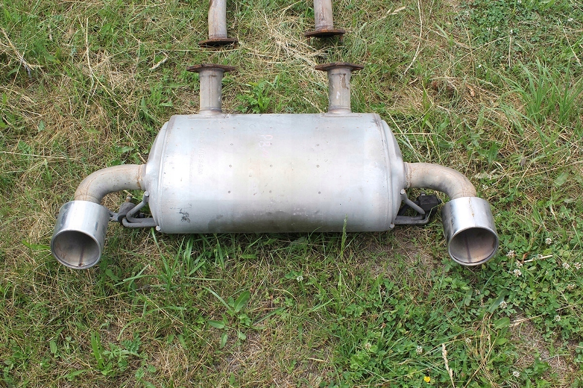 nissan 370Z выхлоп труба глушитель катализатор лямбда-зонд