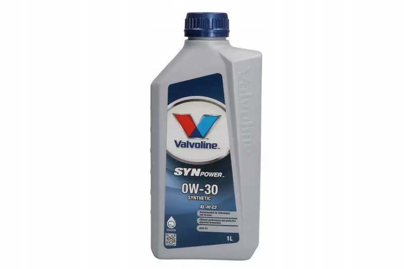 VALVOLINE SYNPOWER XL-III C3 0W30 API SN/CF 9L Rodzaj syntetyczne