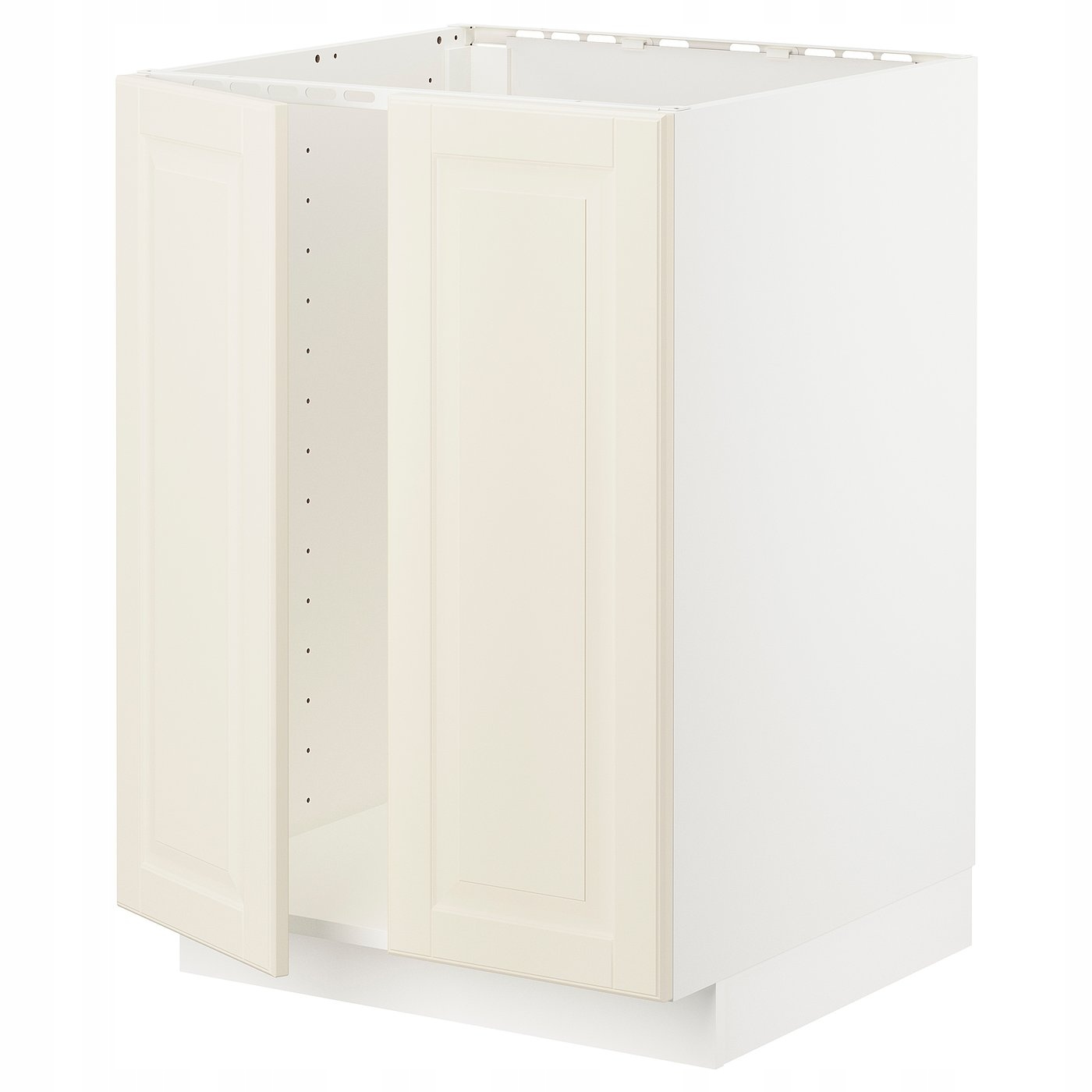 Szafka pod zlew 60x60 cm biała kremowa do kuchni