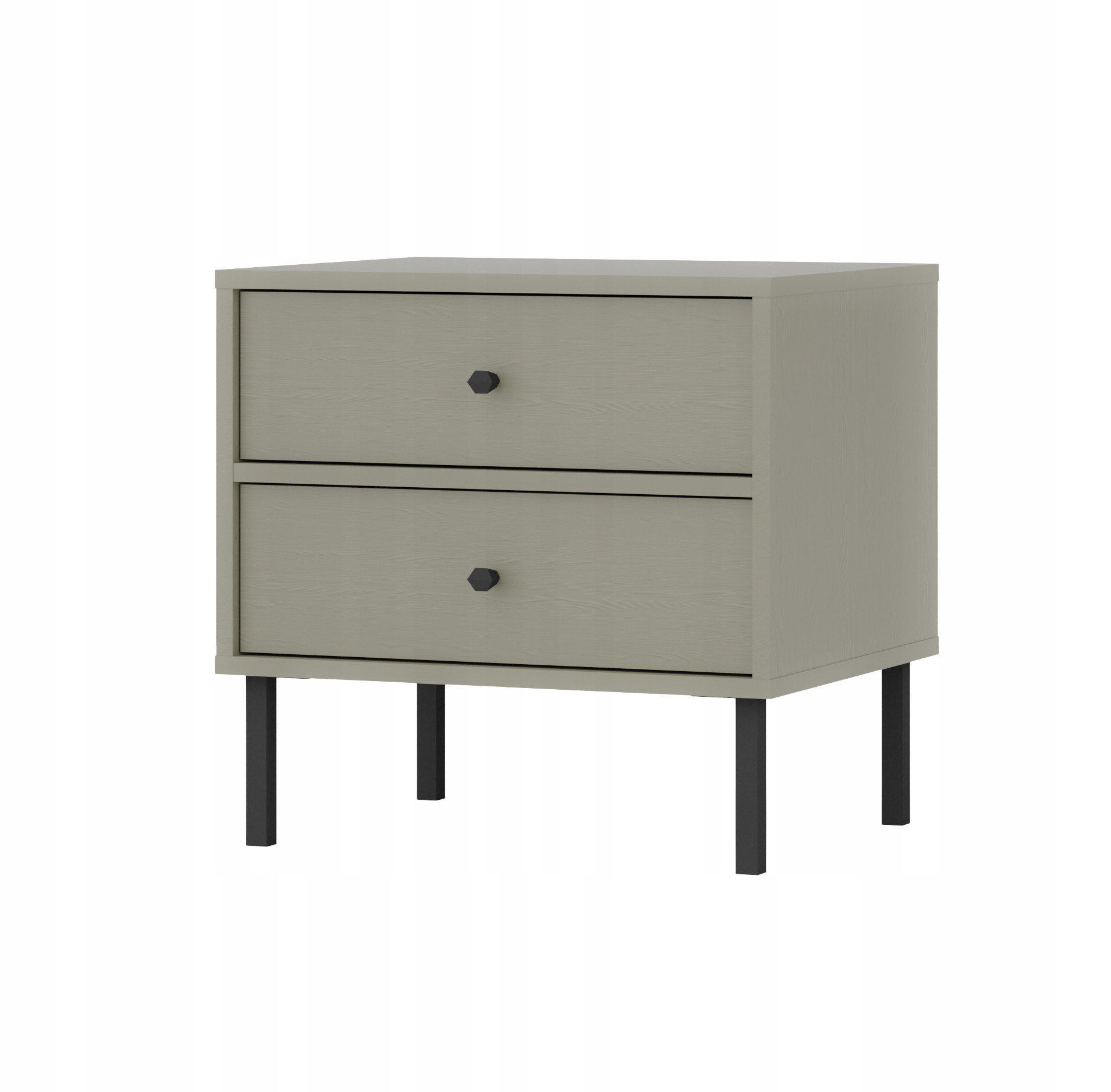 Noční stolek Elegantní moderní Oslo do ložnice Béžový