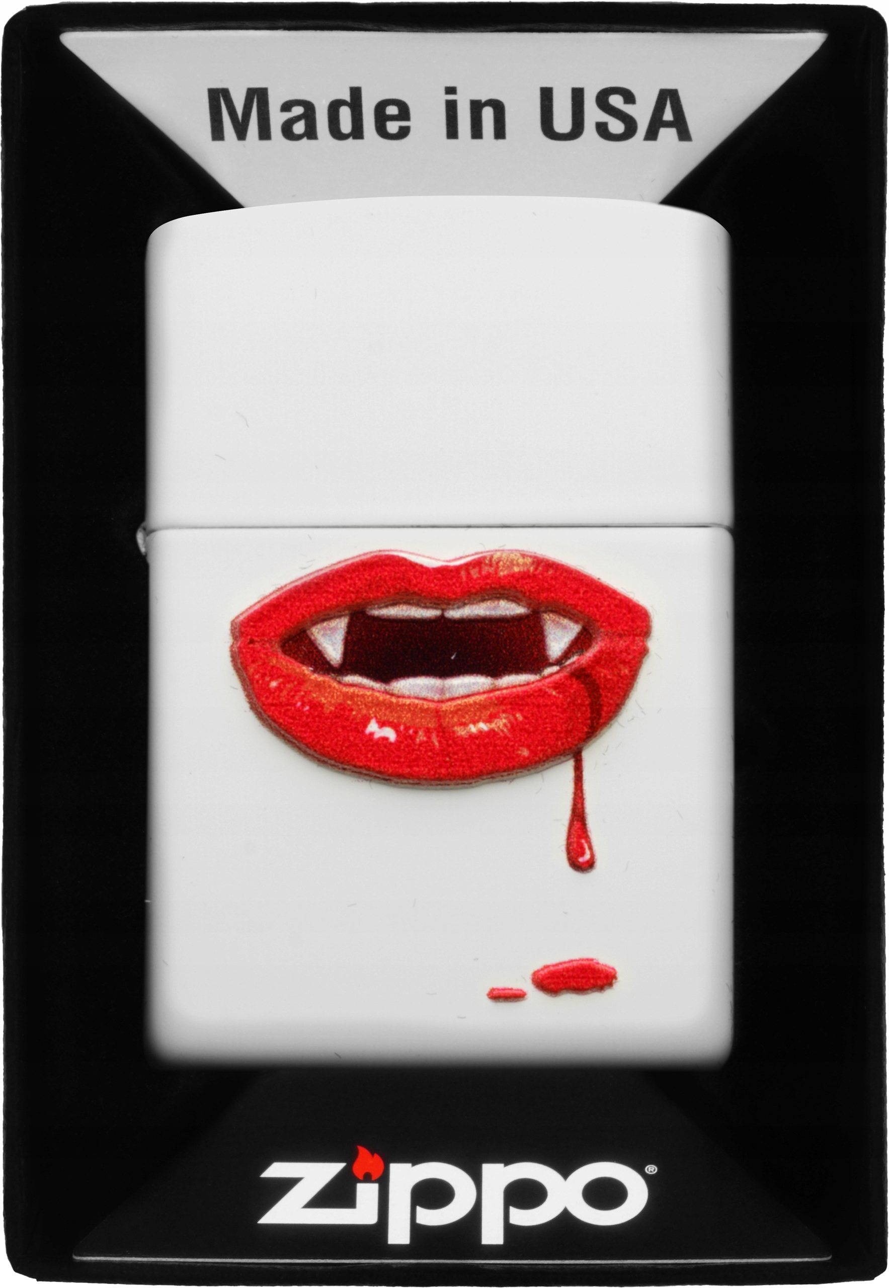 Zapalovač Zippo Vampire Lips 60006562 Větruodolný benzínový
