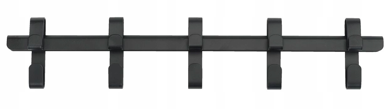 

Wieszak ścienny na ubrania metal czarny styl loft