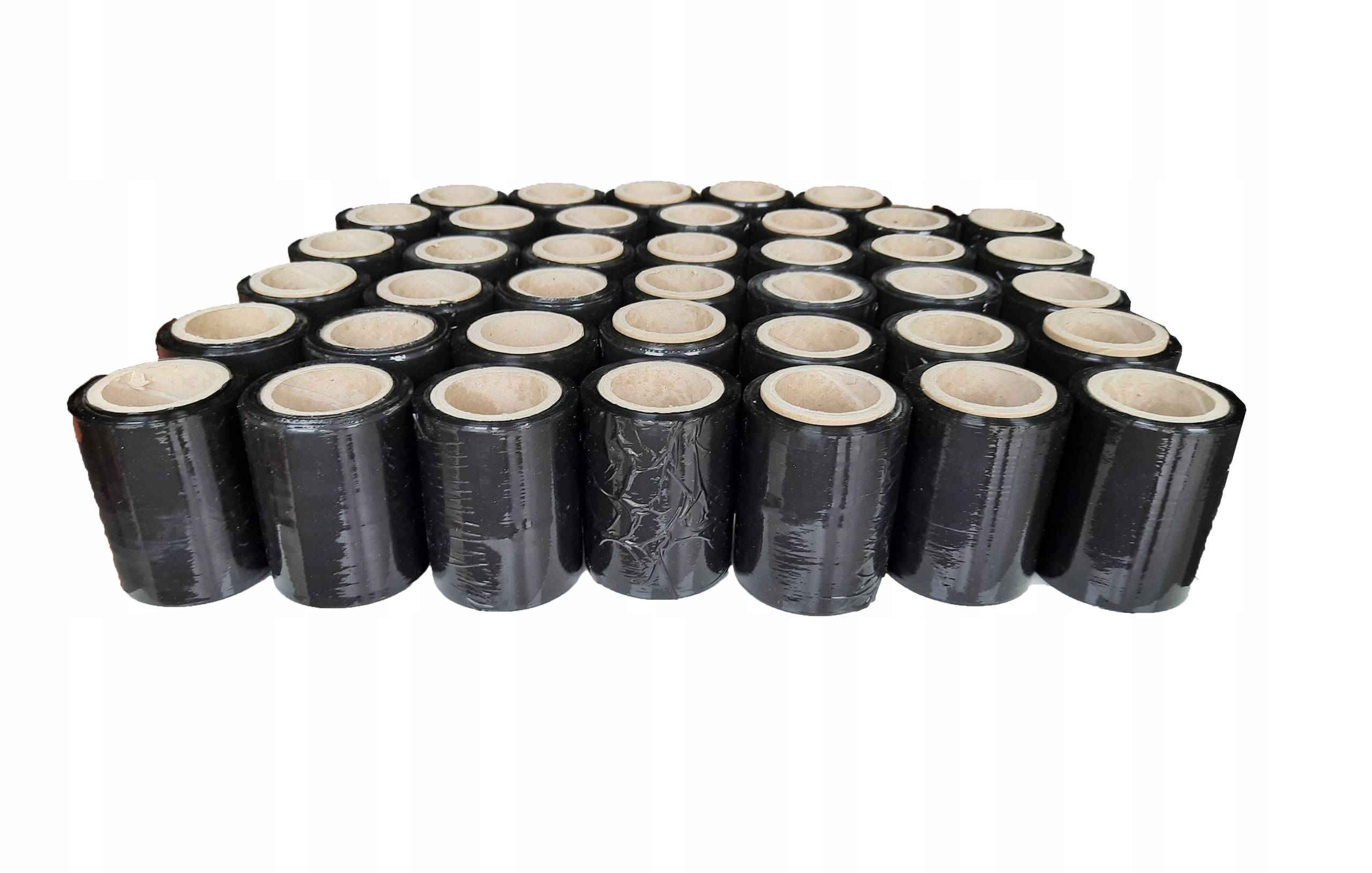 FOLIA STRETCH MINI RAP CZARNA STRECZ CZARNY 10 CM 0,25 KG 30 SZTUK