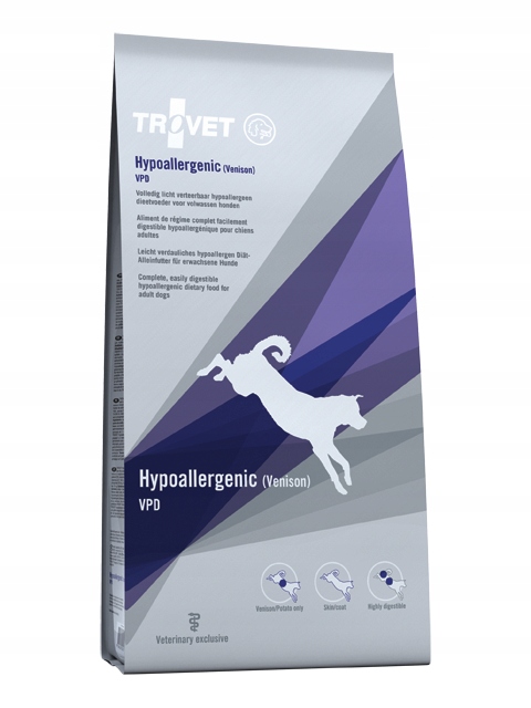 Trovet Dog Vpd Hypoallergenic Venison 10 kg