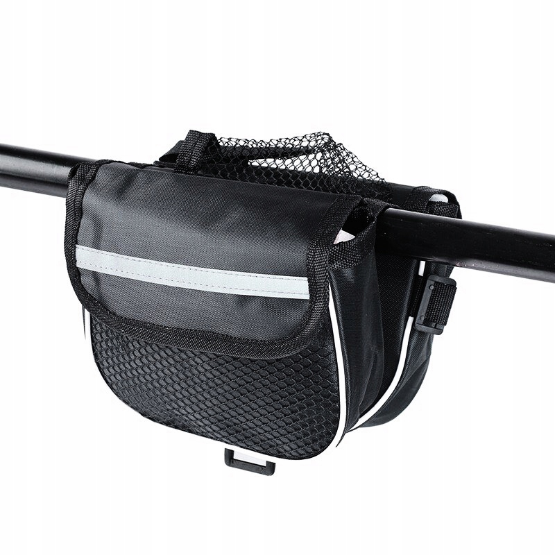 SAKWA TORBA DWUKOMOROWA na RAMĘ na ROWER MAŁA