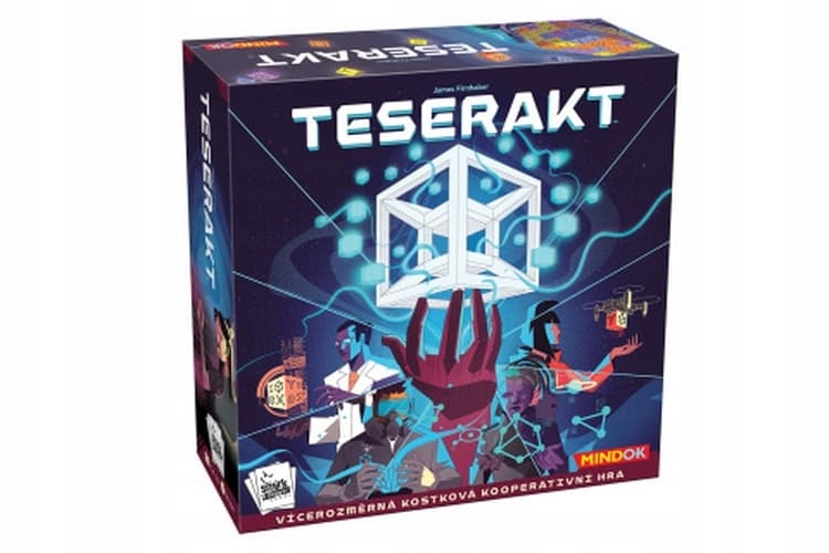 Kooperativní hra Teserakt pro 1-4 hráče, věk 14+