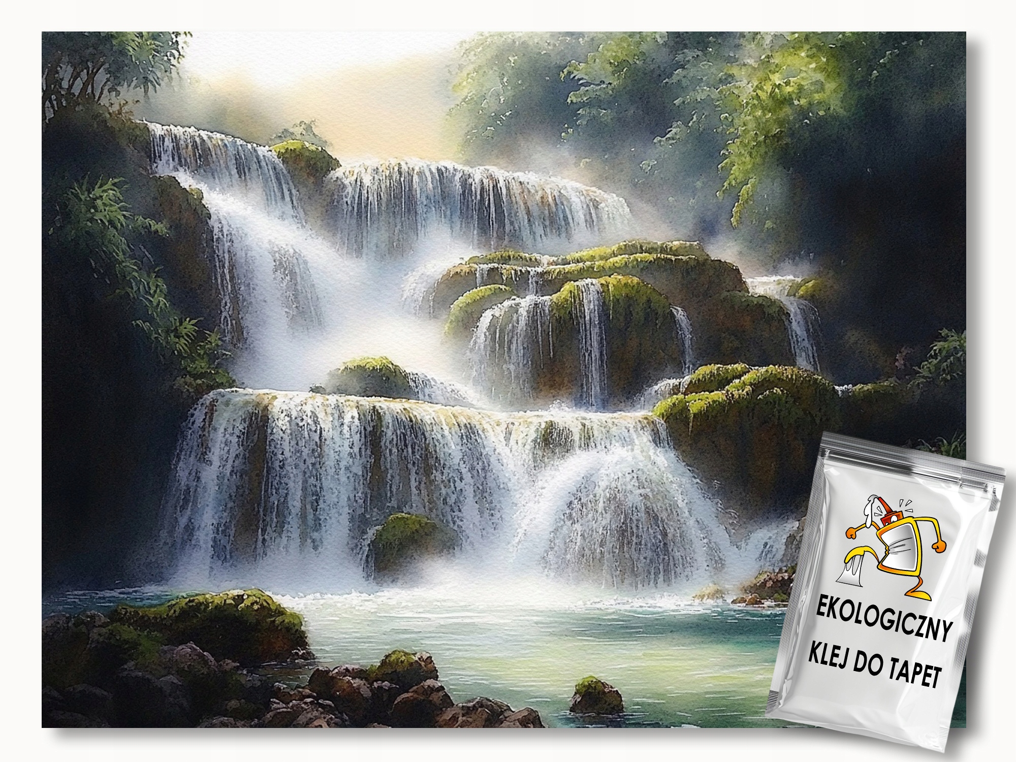 Fototapeta Flizelina Krajina Chorvatsko Park Krka Vodopád 368x254 130g
