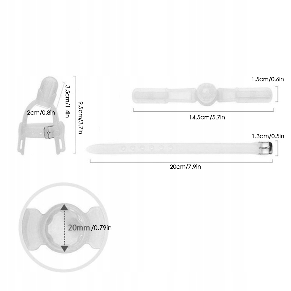 GRYZAKI SILIKONOWY OCHRANIACZ NA PALCE DLA DZIEC Kolor biel