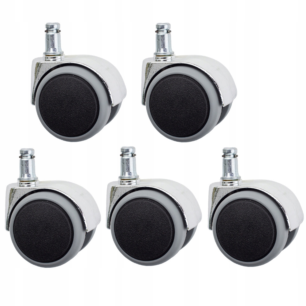 

Chromowane kółka miękkie do foteli fi-50 mm