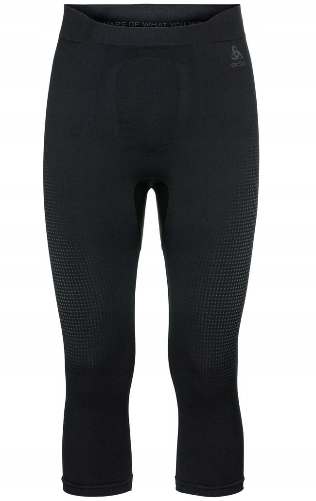 Odlo Pánské legíny Bl Bottom 3/4 Performance Warm Eco M