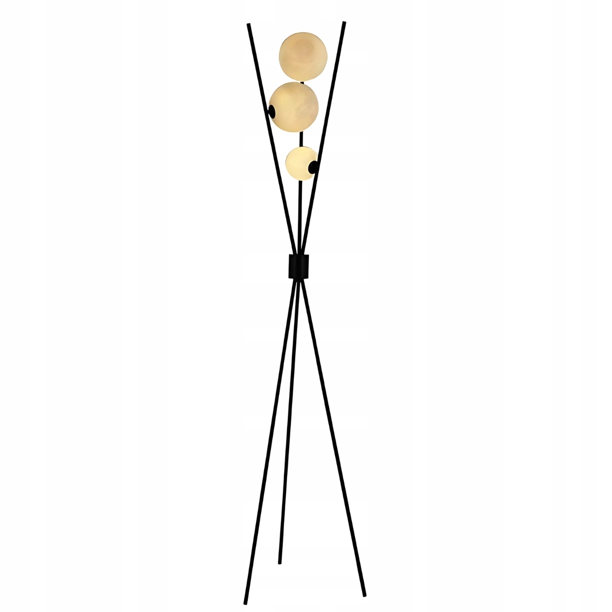 Podlahová lampa Abigali Goliat G9x3 165 cm moderná čierna
