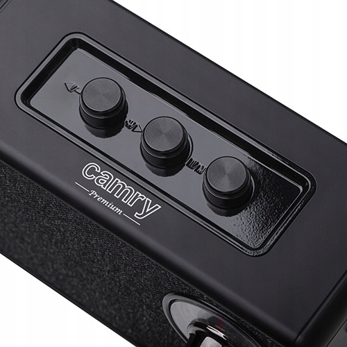 CR 1902 Black Radio FM Bluetooth 5.1 USB-C TWS AUX SD MP3