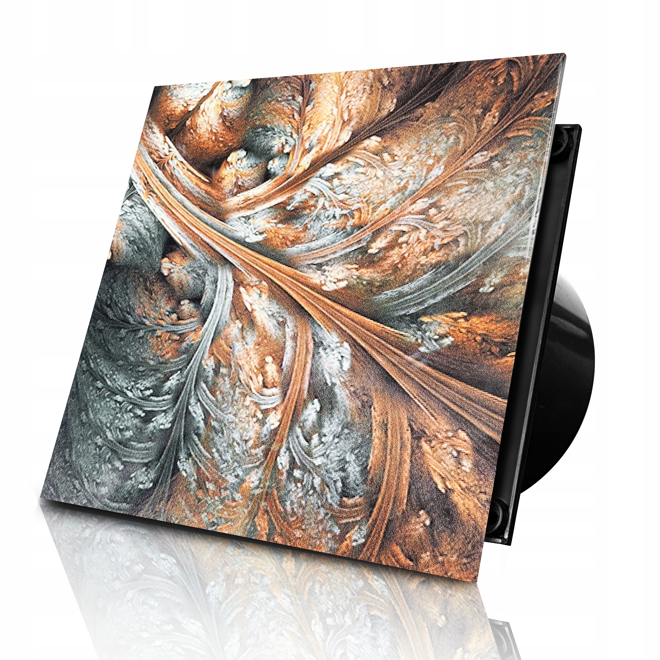 Koupelnový Ventilátor 100 MM Hygrostat Časovač 52 Vzorů Zpětná Klapka