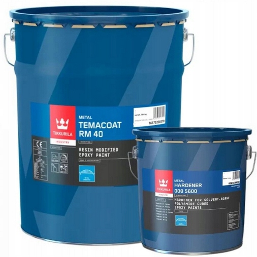 Tikkurila Temacoat Rm 40 Farba Epoksydowa do Betonu, Metalu [tch] 10L
