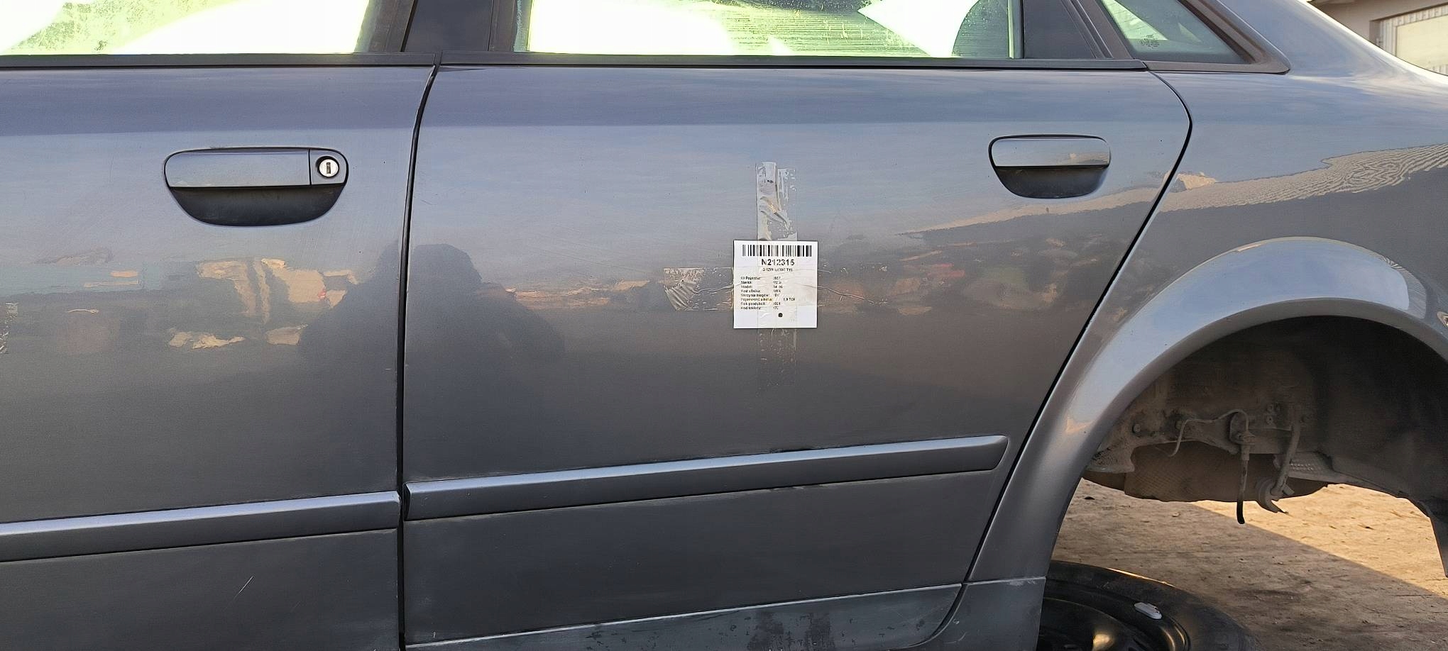 door left rear part LX7Z AUDI A4 B6