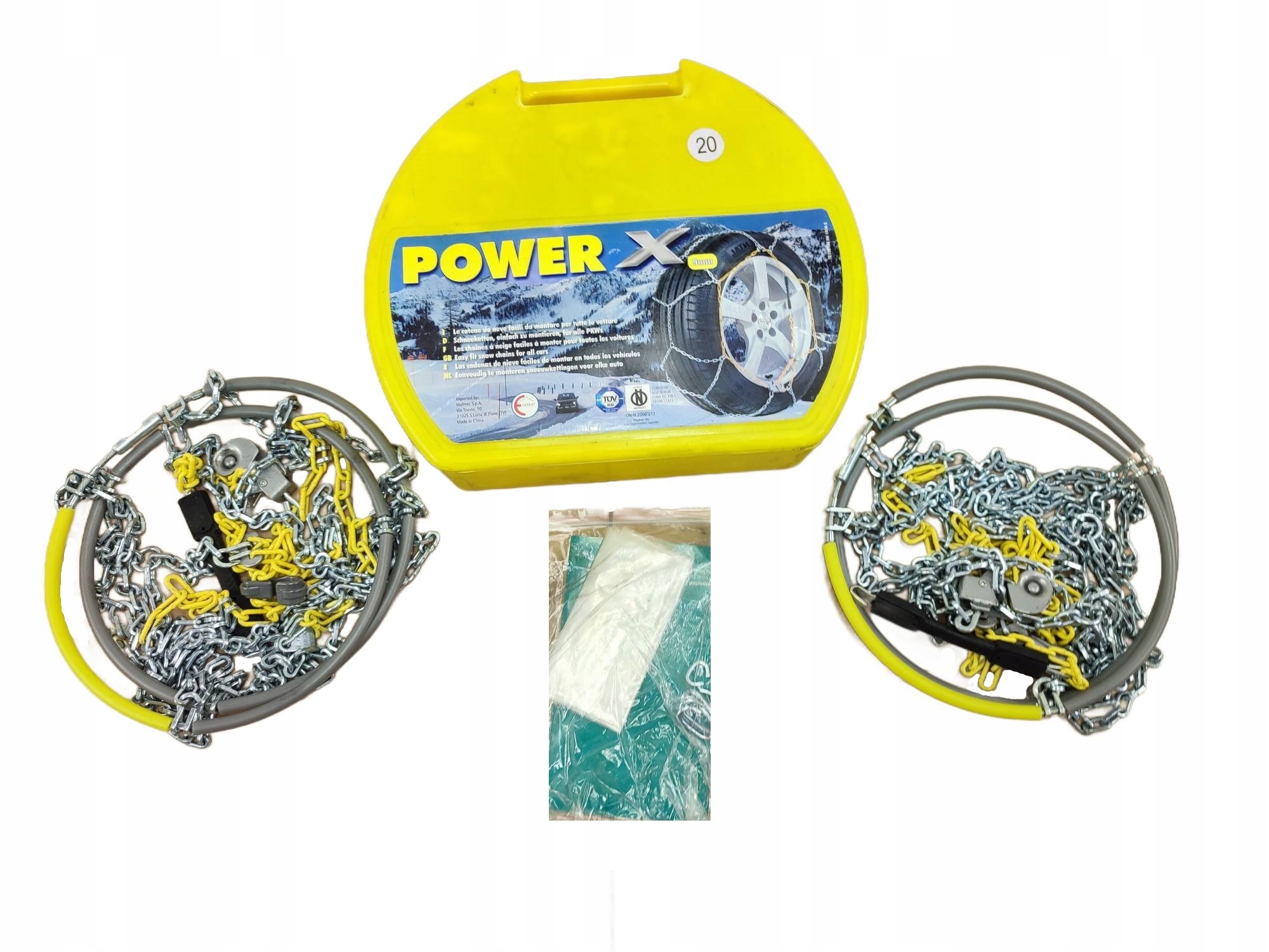 Snehové Reťaze 1 Pár Everest Power X 12' 13' NPW1020EVE 20