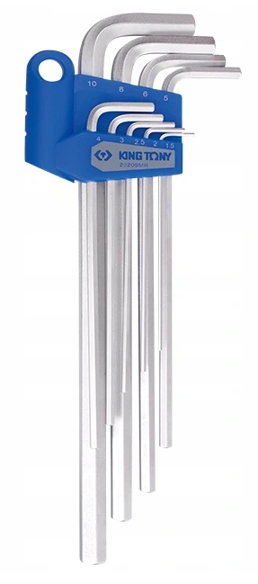 IMBUSY HEX DLUGIE 1 5 10 KULKA KING TONY Producent code KT 20109MR