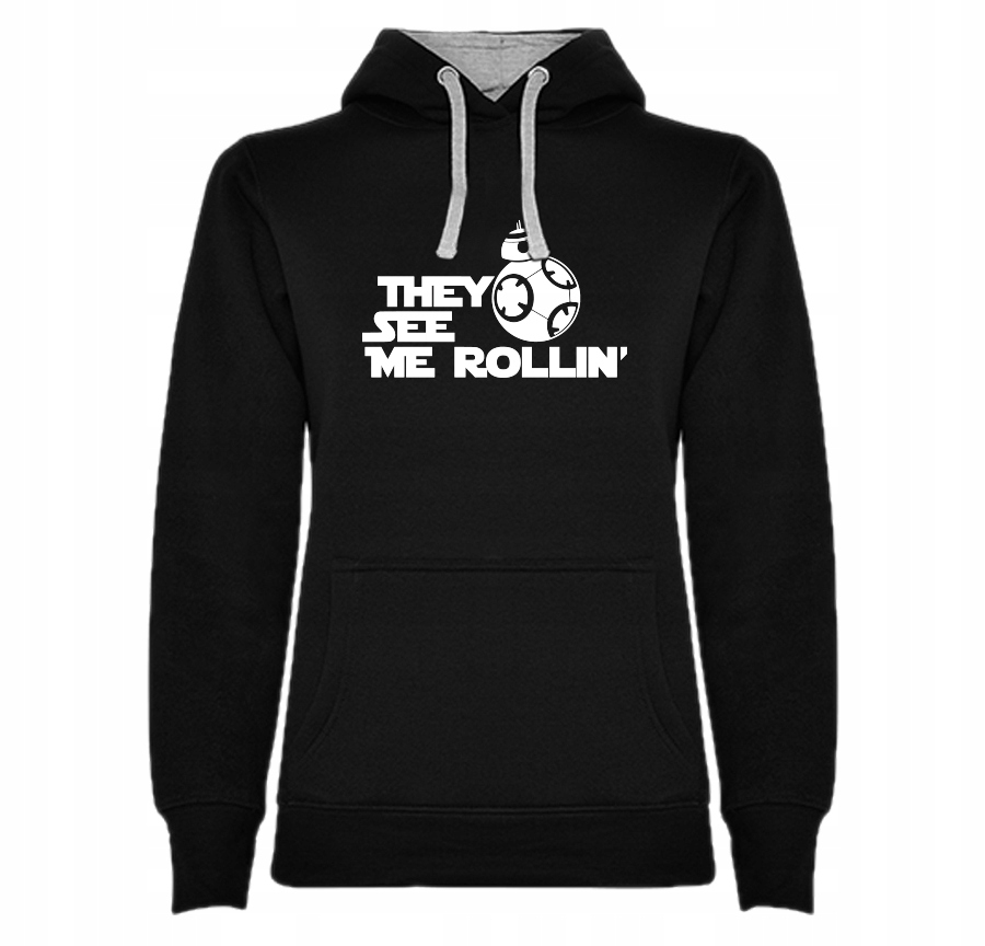 

Bluza damska They See Me Rolling Droid Bb L