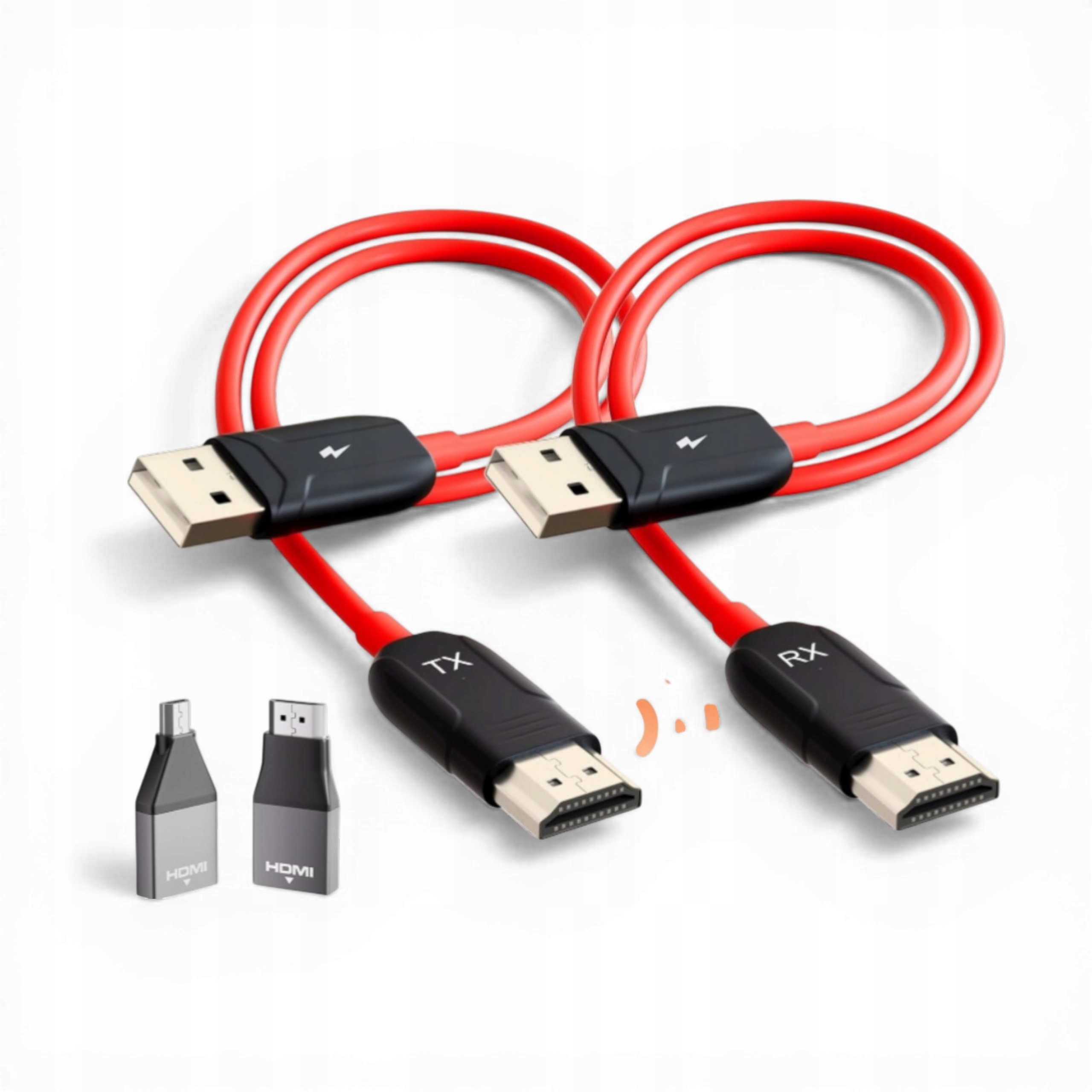 Bezdrátový vysílač a přijímač Hdmi 1080p Lxjadap pro Tv a projektor