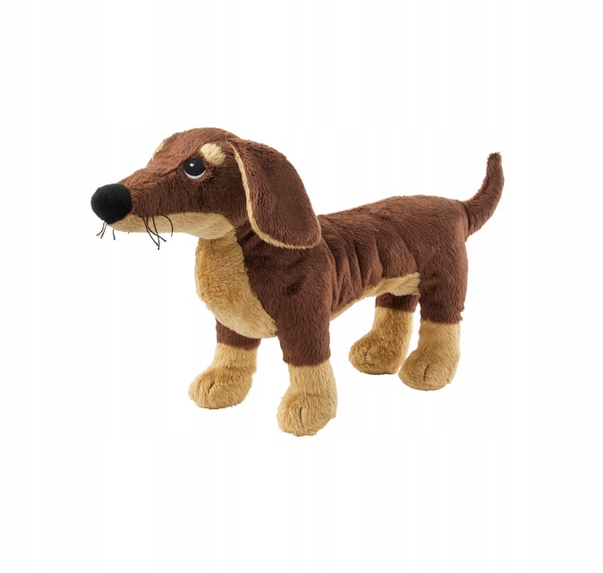 IKEA SMASLUG Pluszak PIES, maskotka