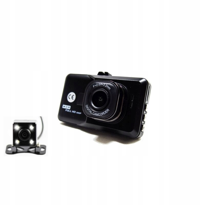 ORYGINALNA KAMERKA SAMOCHODOWA CDR225 DUAL WDR FHD