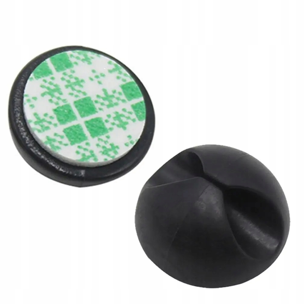 UCHWYT ORGANIZER DO KABLI PRZEWODÓW SAMOPRZYLEPNY 5 SZTUK Marka DKM