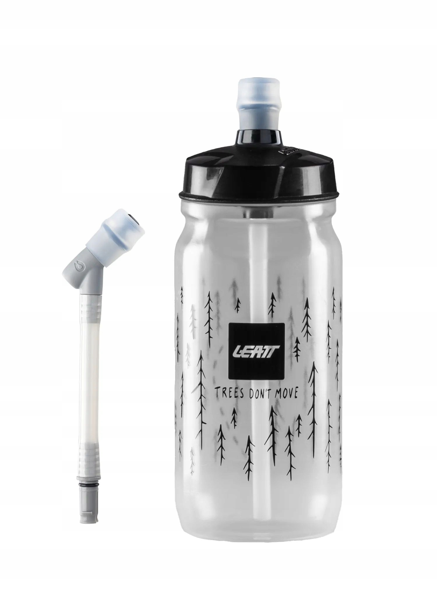 Bidon na rower Leatt SteadySip Convertible 600 ml clear