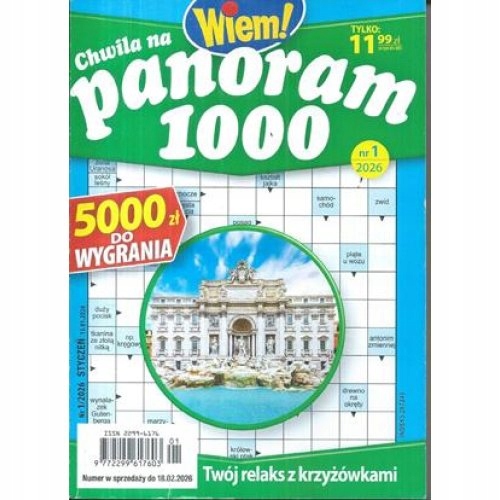 1/2026 CHWILA NA PANORAM 1000 WIEM! KRZYŻÓWKI
