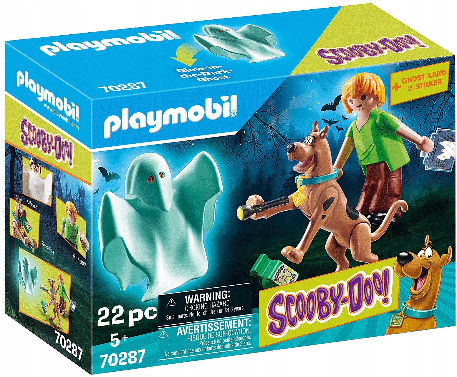 

Playmobil 70287 Scooby-doo Scooby Shaggy Z Duchem