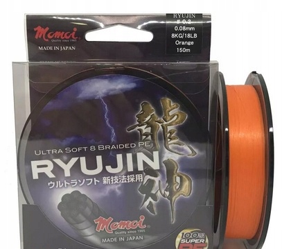 Plecionka Momoi Ryujin 0.16mm/300m pomarańczowa