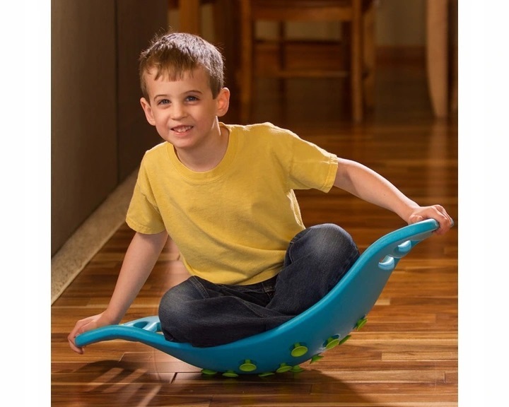 Bujawka Fat Brain Toys Teeter Popper zielona Bohater brak