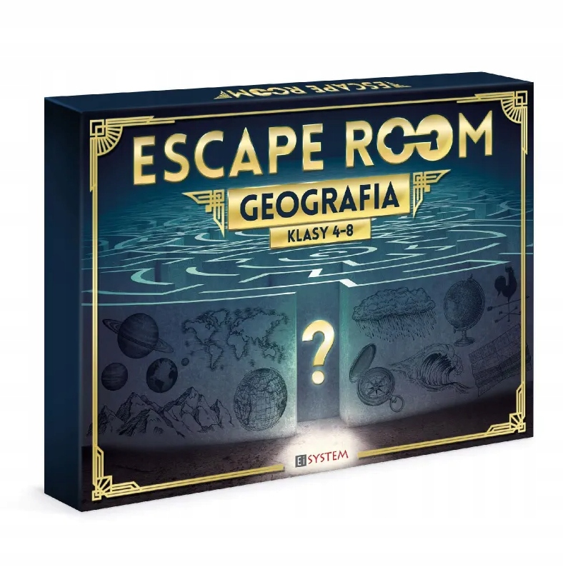 Gra Escape Room. Geografia Klasy 4-8
