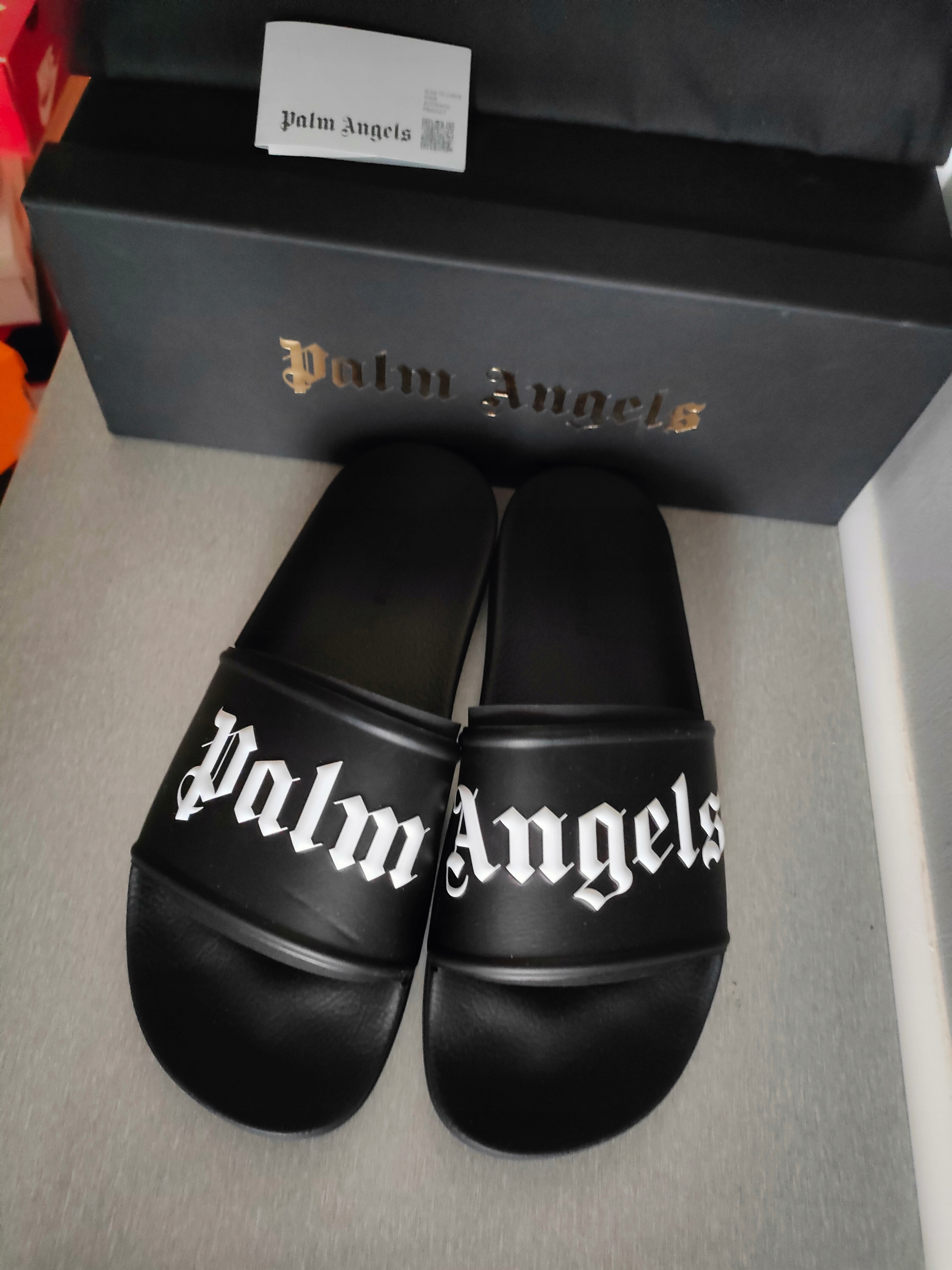 Nazouváky palm angels černé nové 40 streetwear