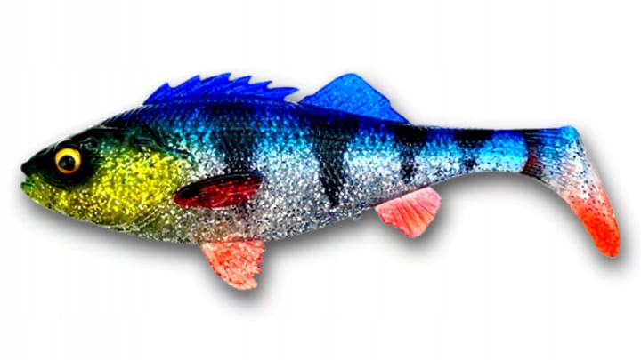 Savage Gear 4D Perch Shad 17.5cm Blue Silver